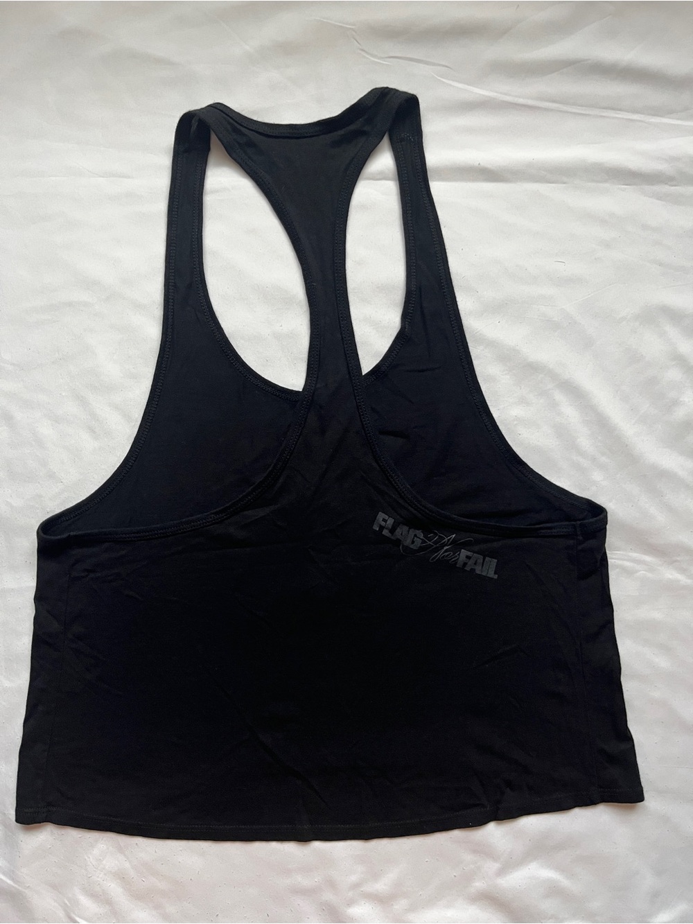 Flag Nor Fail Graphic Racerback Tank Top - Picture 2 of 5